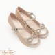 Sentaro Bobo Round Toe Hollow Bow Mid and Low Heel Shoes(8 Colours/Full Payment Without Shipping)